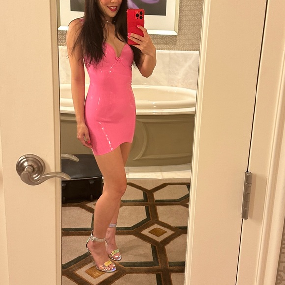 Atsuko Kudo Wonder Cup Dress XS Bubblegum Pink - Picture 2 of 2